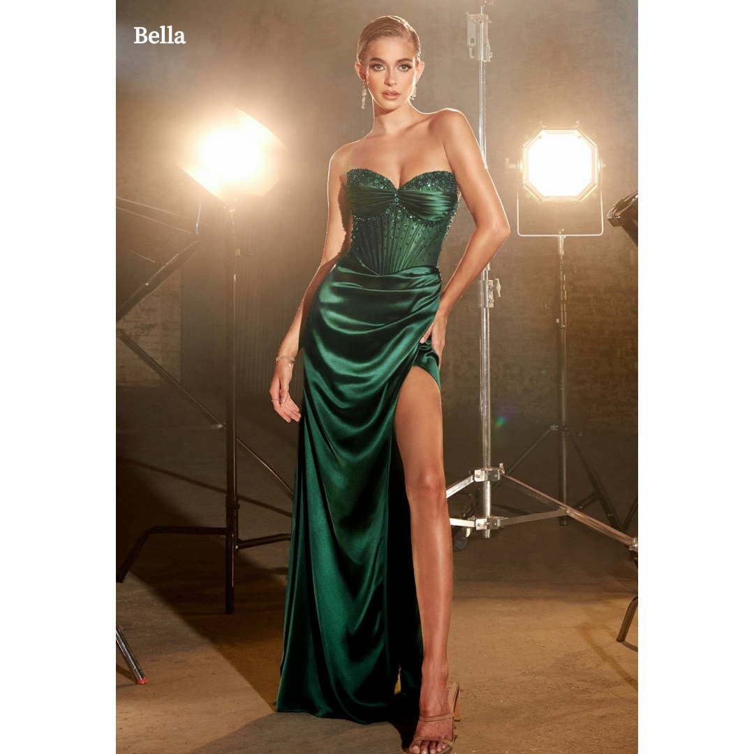 Women Formal Wear For Graduation - Bella Maßgeschneiderte Abendkleider Partykleider Trägerloses Ballkleid