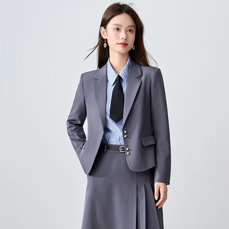 Women Formal Wear For Graduation - Damen-Interview-Blazer, Professionelle Formelle Kleidung, Büro-Outfit, Abschlussinterview-Kleidung,