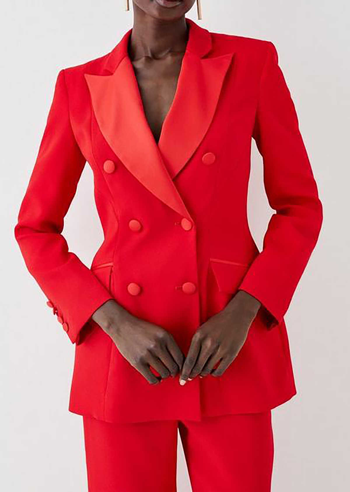 Formelle rote Damenhosenanzüge – Women Formal Wear For Graduation Bewertung und Preis