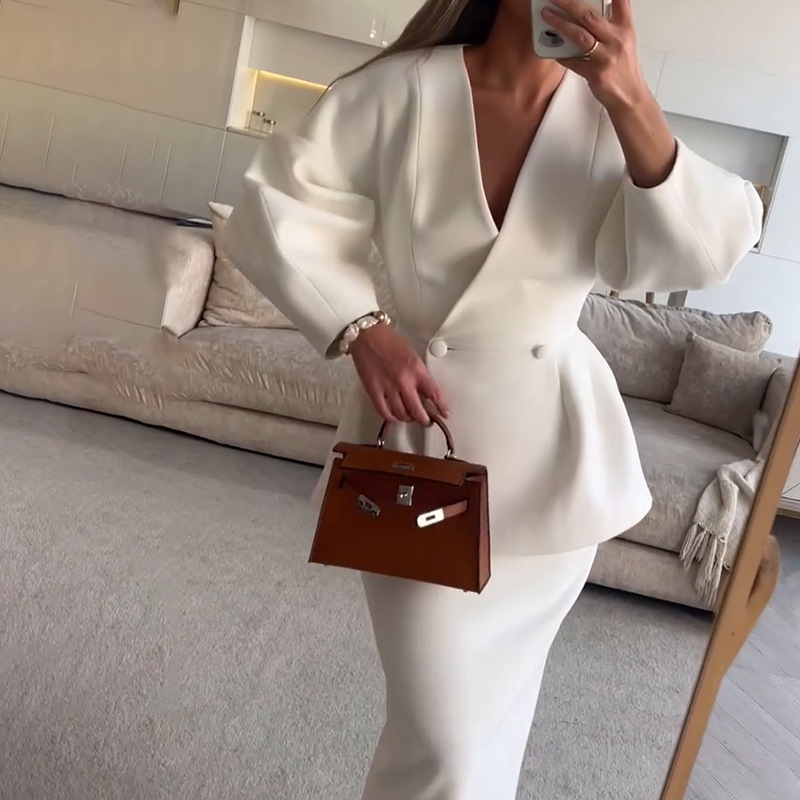 2-teilige Damen-Outfits Elegan – Women Formal Wear For Meeting Bewertung und Preis