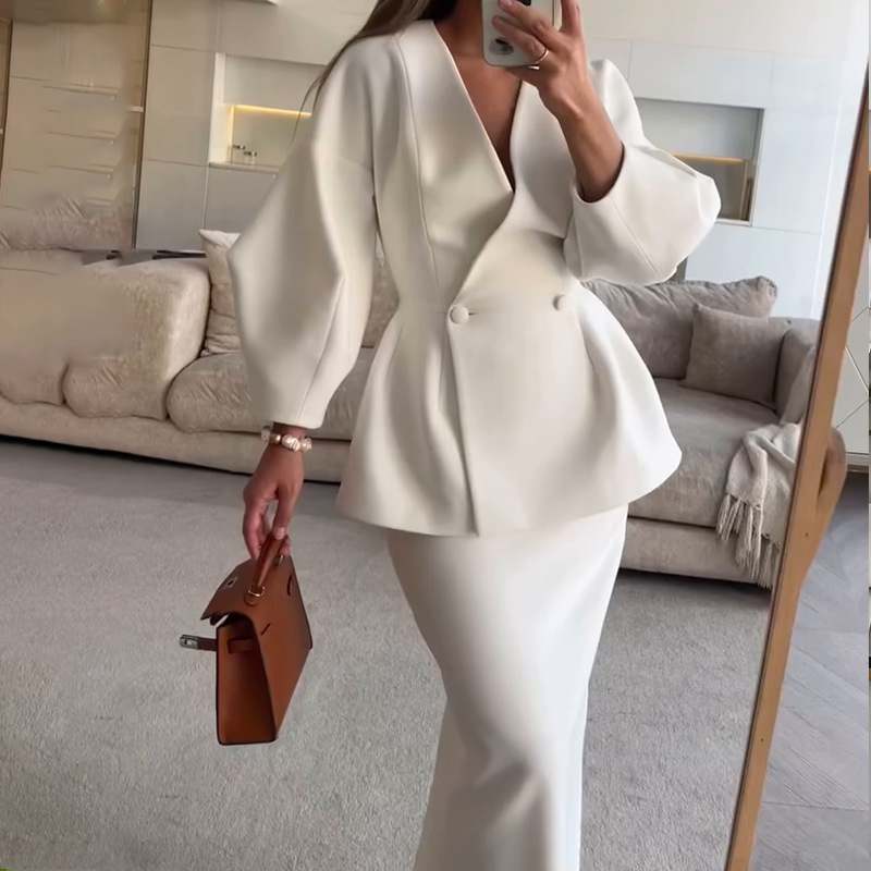 2-teilige Damen-Outfits Elegan – Women Formal Wear For Meeting Bewertung und Preis