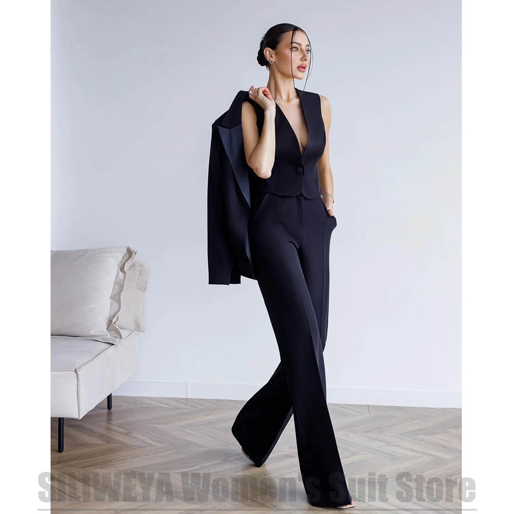 3-teiliges Anzug-Set für Damen – Women Formal Wear For Meeting Bewertung und Preis