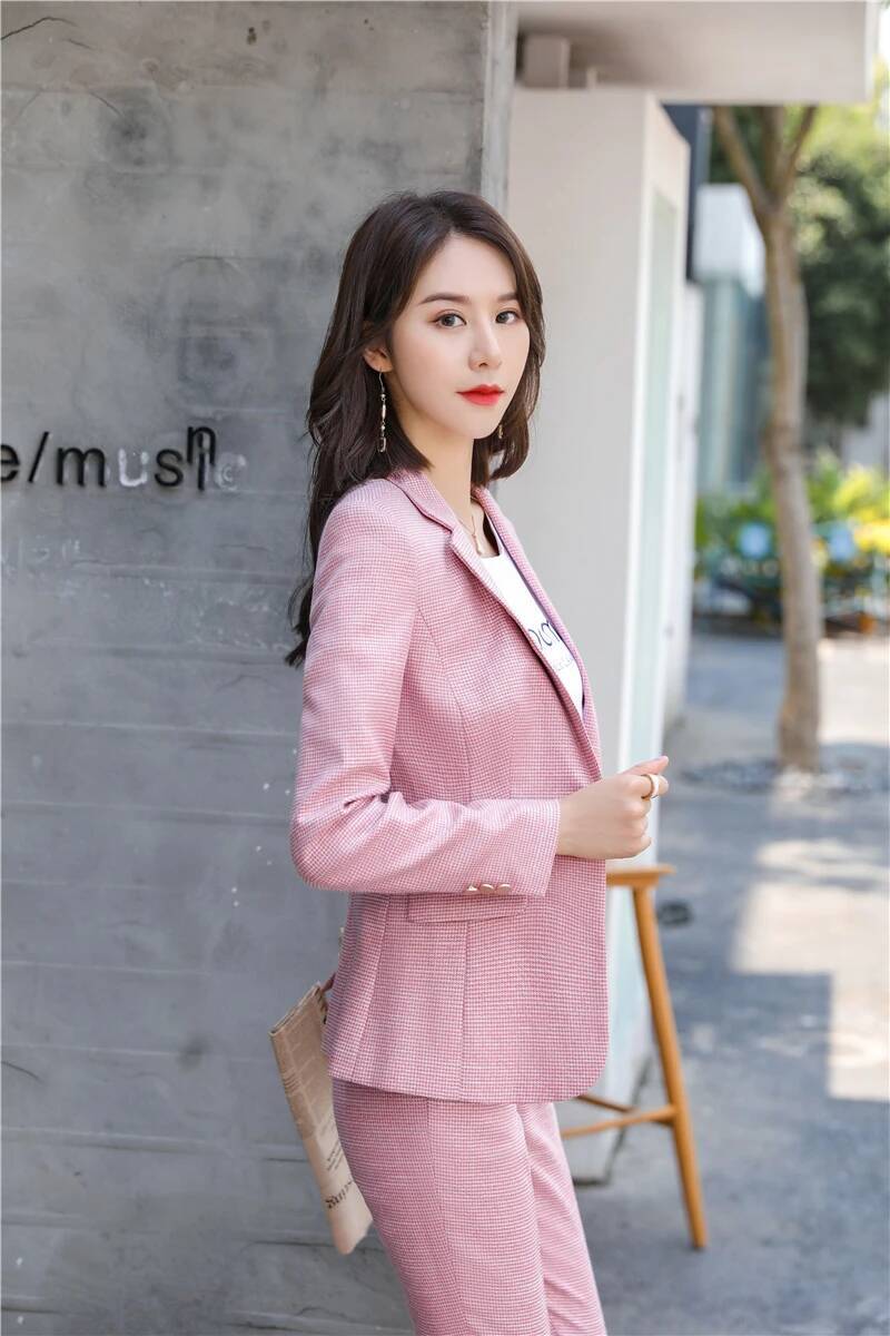 Neuartige grüne Uniform-Design – Women Formal Wear Interview Bewertung und Preis