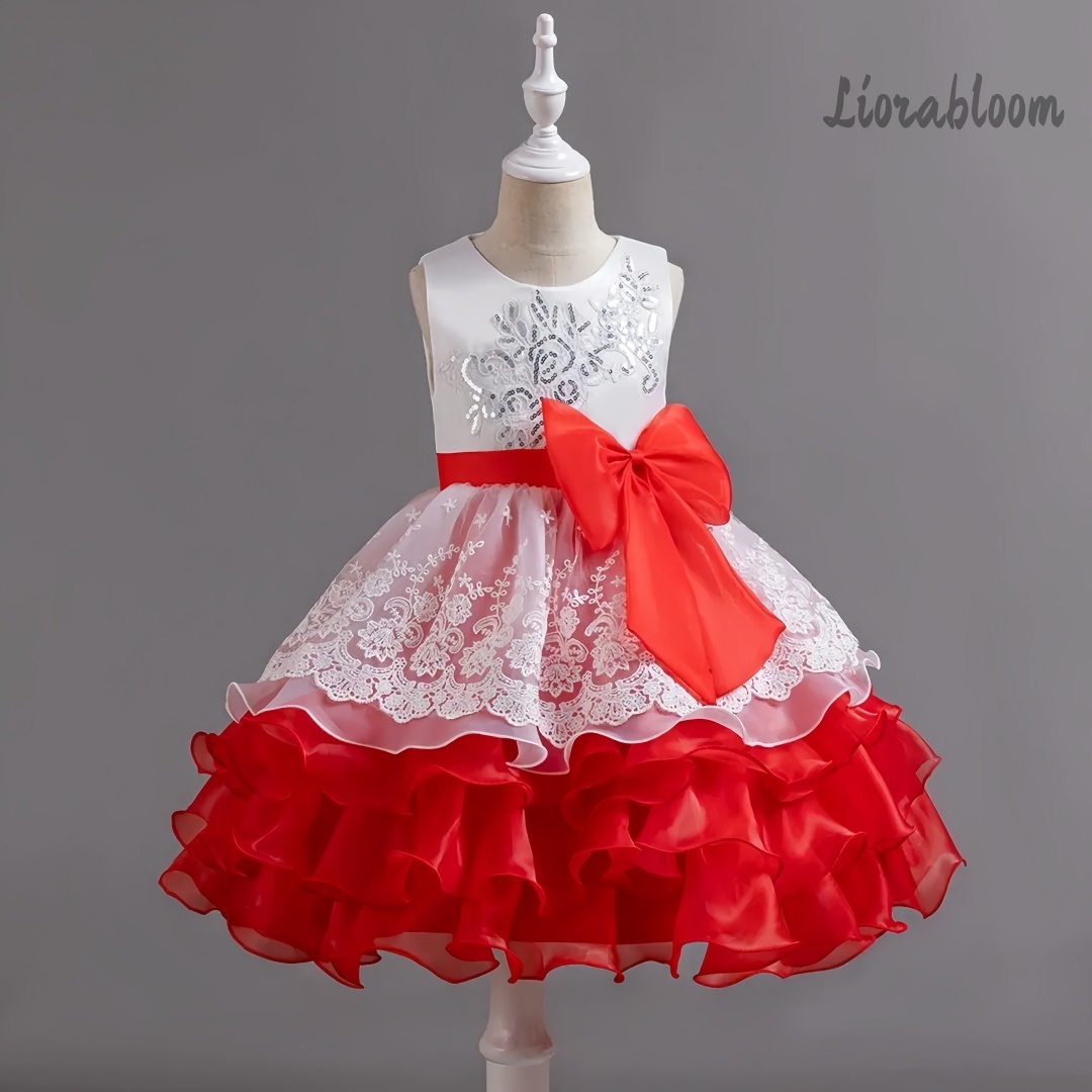 Mädchenkleid mit großer Schlei – Formal Wear Women Us Bewertung und Preis