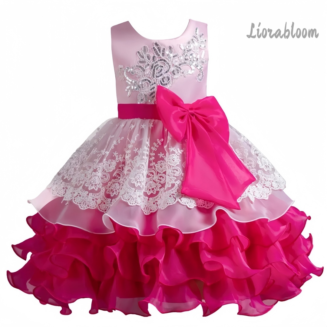 Mädchenkleid mit großer Schlei – Formal Wear Women Us Bewertung und Preis