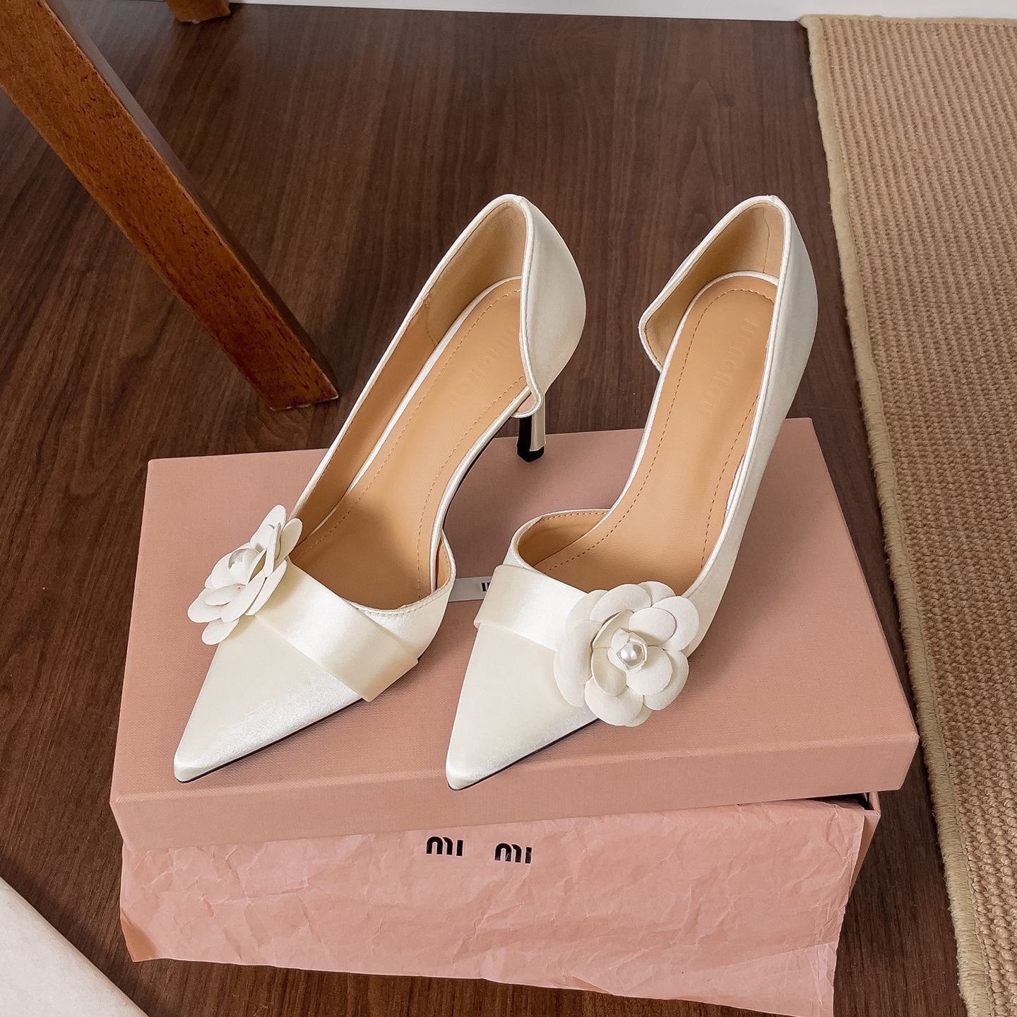 Satin Spitze Stiletto-Pumps fü – Women Formal Wear Footwear Bewertung und Preis