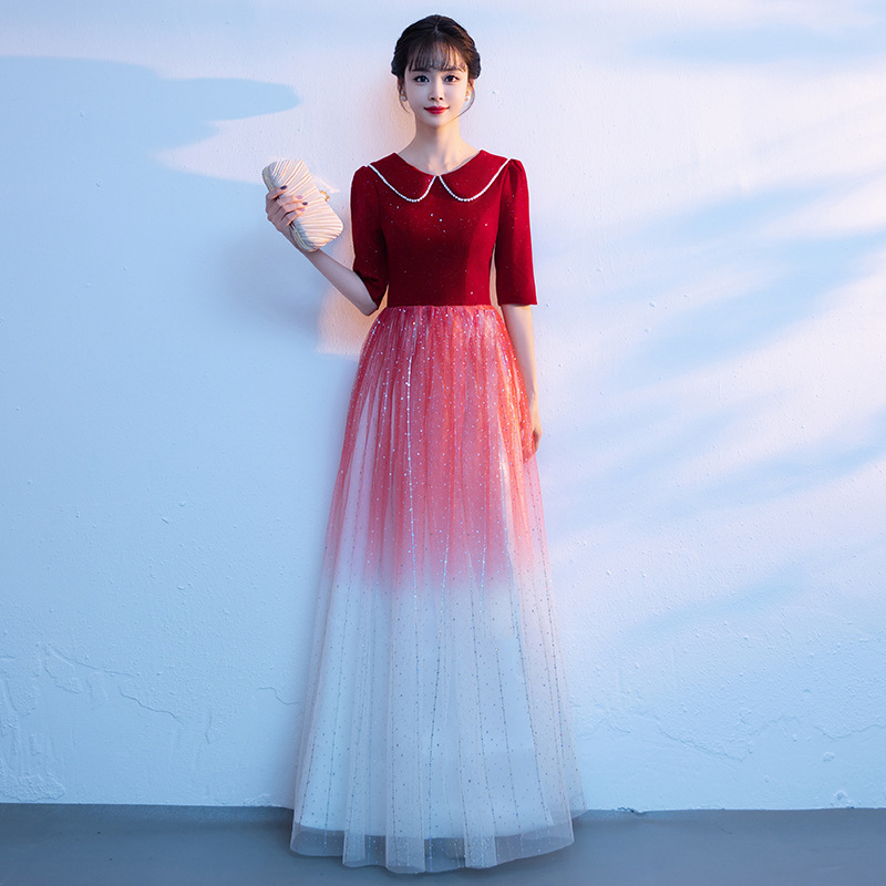 Elegantes rotes Abendkleid für – Women Formal Wear For Meeting Bewertung und Preis