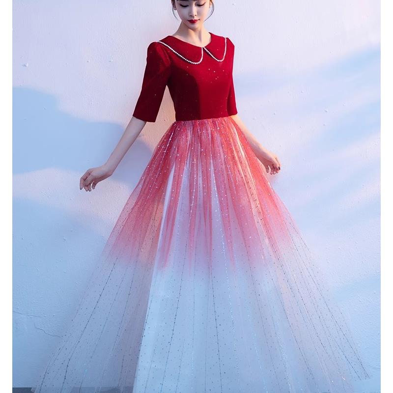 Elegantes rotes Abendkleid für – Women Formal Wear For Meeting Bewertung und Preis