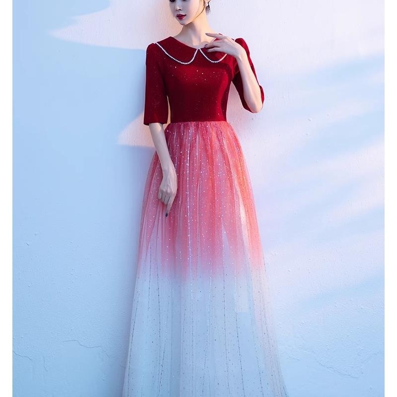 Elegantes rotes Abendkleid für – Women Formal Wear For Meeting Bewertung und Preis