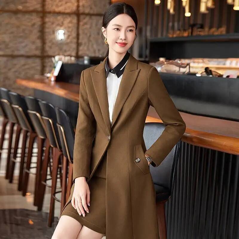 Hochwertiger Stoff, Herbst und – Women Formal Wear Interview Bewertung und Preis