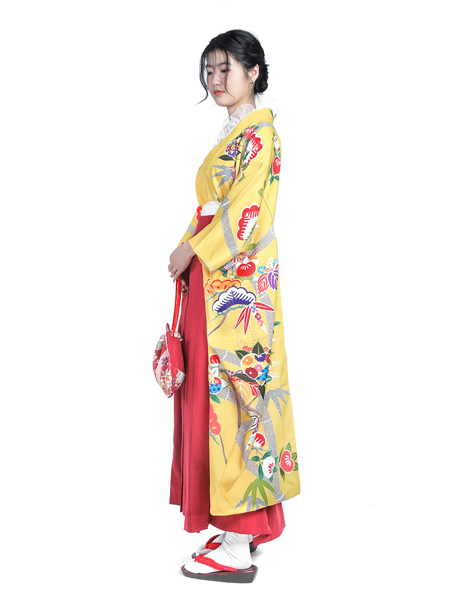 Japanisches Kimono-Set für Dam – Women Formal Wear For Graduation Bewertung und Preis